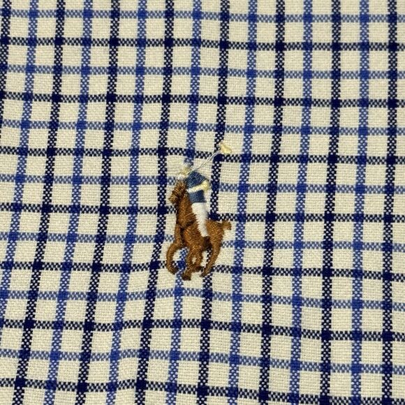 Polo Ralph Lauren Men’s XL Classic Fit Button Up Long Sleeve Gingham Check Pony - Picture 2 of 10